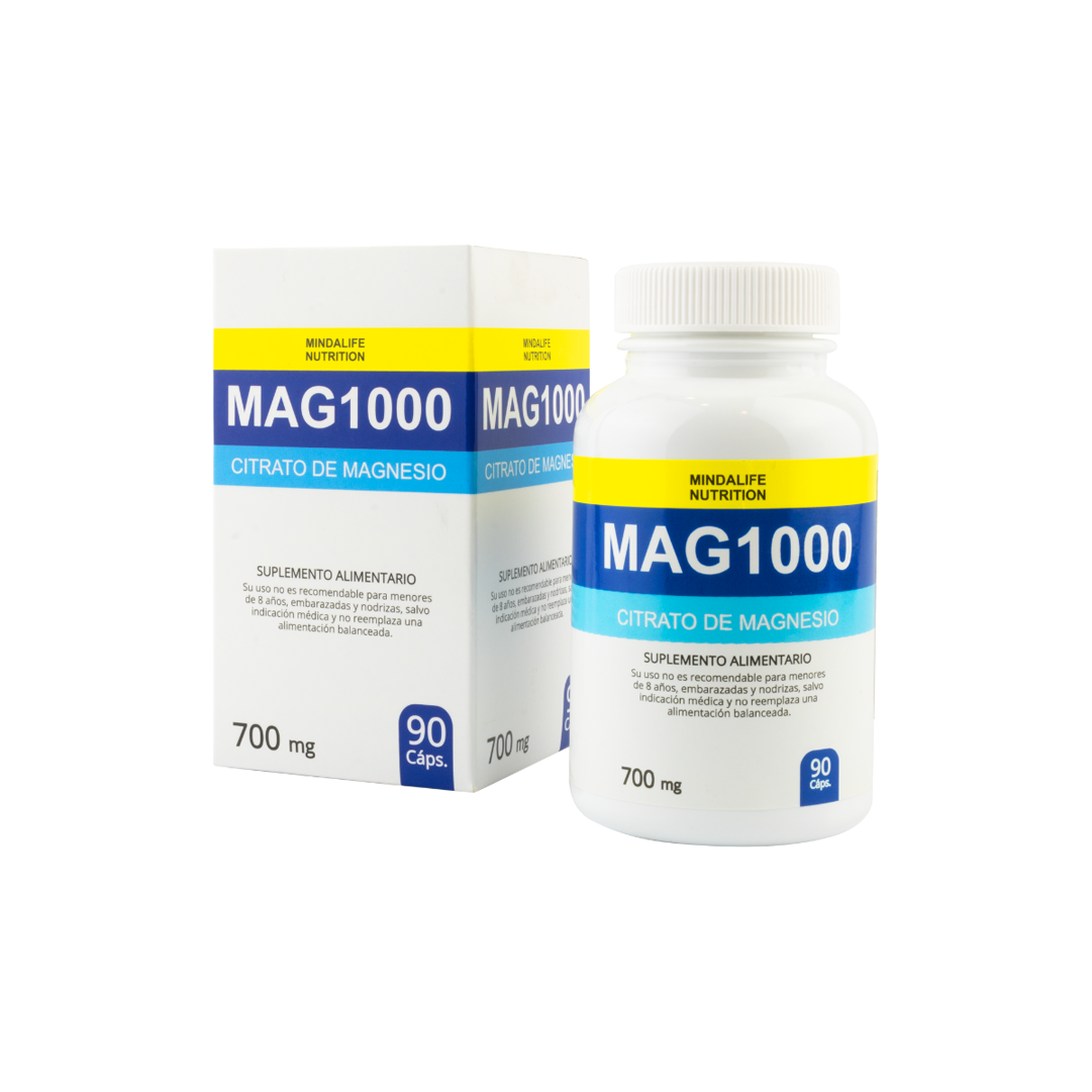 MAG 1000 (CITRATO DE MAGNESIO)